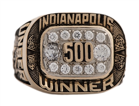 1992 Indianapolis 500 Winners Ring (Unser)